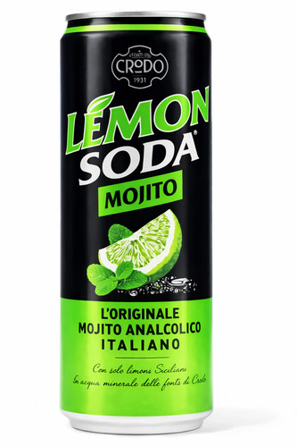 Lemon soda mojito 330ml - lemon,