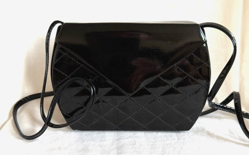 Vintage 90er picard lacktasche - vintage,