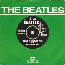 Beatles - Ballad Of John And Yoko c/w Old Brown Shoe - Used Vinyl Re - X12170z