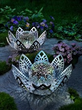 LED-Kugelleuchten "Bloom" mit 3D-Lichteffekt, 2er-Set Deko Wohnungs Dekoration