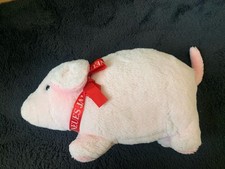 SCHWEIN  °°° Mit Schleife °° Kissen °°   °° Groß °°