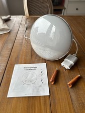 FitFirst  Tageslichtwecker  20 Helligkeiten, 7 Farben Licht & Wecktöne, Radio