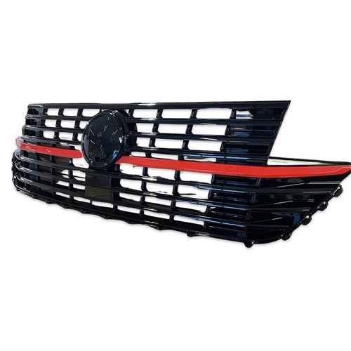 Kühlergrill schwarz glanz - kühlergrill,