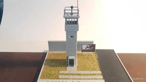 Druck ddr grenzdenkmal set - 3d, grenzdenkmal-set