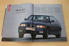 Auto Motor Sport AMS 03/1993 BMW M3 E36 Coupe mit 286PS im TEST auf 5 Seiten.