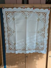 Weihnachtstischdecke weiß