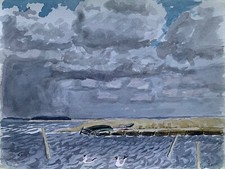 Aquarell Karl Adser 1912-1995