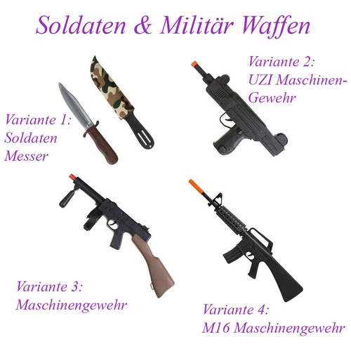 Soldat kostüm zubehör kinder - soldat,