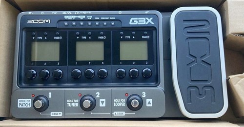Zoom g3x multi effektpedal - zoom, multi-effektpedal