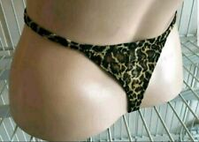 2x Damen STRING Tanga Höschen Unterwäsche LEO Style Größe L