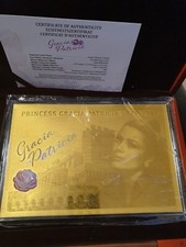 SOLO 982 PEZZI RARA GRACIE  KELLY GOLD 900X1000 FRANCHI 10000 Piatto lucido