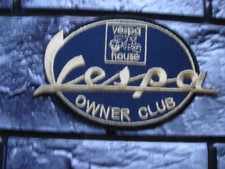 Aufnäher Patch Motorcross Vespa Motorcycles Motorradsport Tuning Biker Race GT