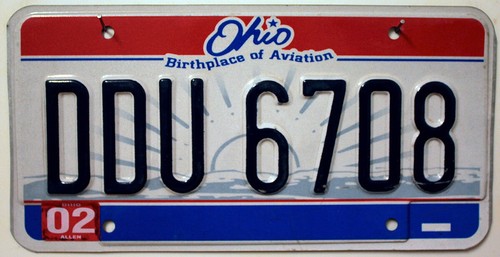 Ohio nummernschild usa - ohio,