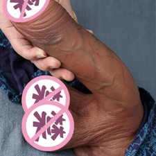 Schiebe-Hoden-Dildo-Masturbati