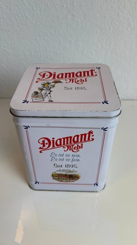Diamant mehl vorratsdose - diamant,