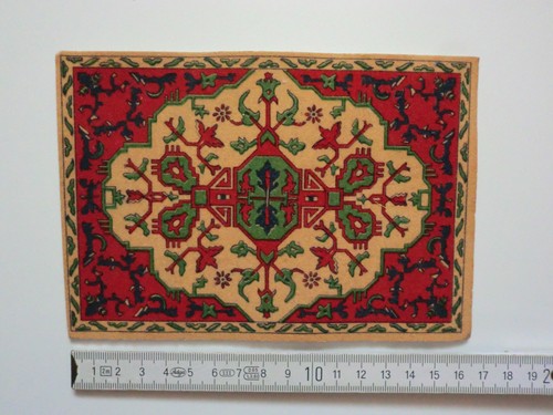 Alter puppenstuben teppich ddr - alter,
