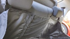 Hundedecke Auto Rückbank Schwarz