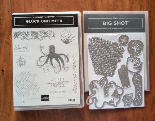 Stempelset glück und - stempelset, meer"