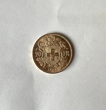 Vreneli 20 Schweizer Franken