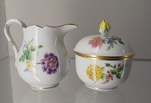 Meissen zuckerdose - meissen,