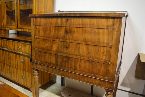 Biedermeier mahagoni stehpult - biedermeier,
