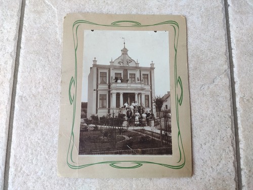 Altes foto jugendstil villa - altes,