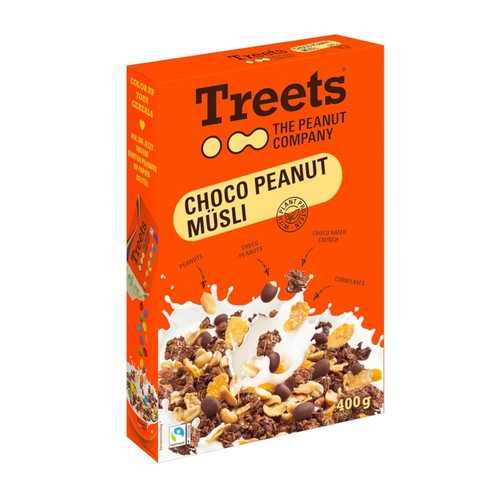 Treets choco peanut müsli - peanut,
