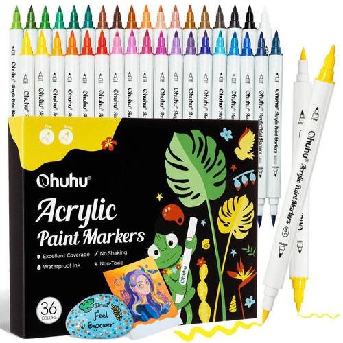 Ohuhu acrylic paint marker - ohuhu,