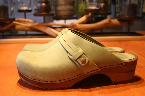 Sanita holz clogs wood - holz,