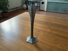 Exklusive kleine Zinn Jugendstil Kayserzinn Vase - 617 - Tulpe - sehr selten