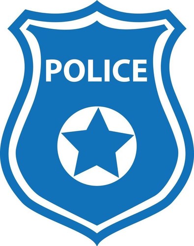 Polizist polizei 14x10cm - polizist,