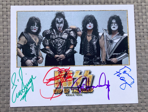 Kiss meet greet vip card - vip,
