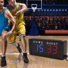 Led elektronische -Anzeigetafel mit Fernbedienung für Basketball Tischtennis NEU