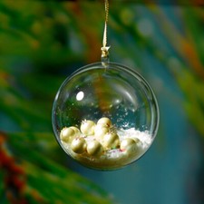 Deko-Kugel Acrylkugel Plexiglas-Kugel Set 10 Stück 12cmØ Acrylschale Plexischale