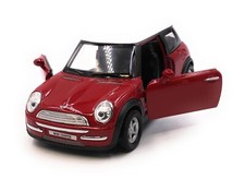 Mini Cooper Modellauto Auto Maßstab 1:34-39 rot