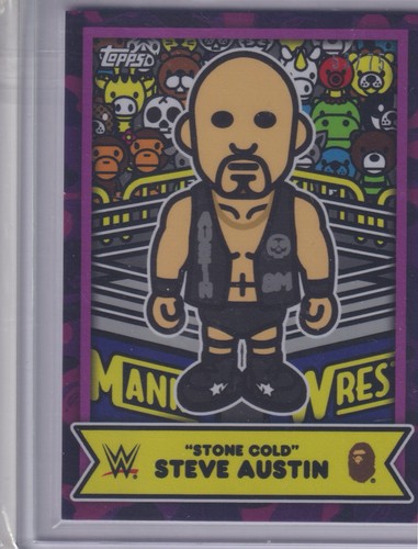 2025 topps wwe bape - bape, stone