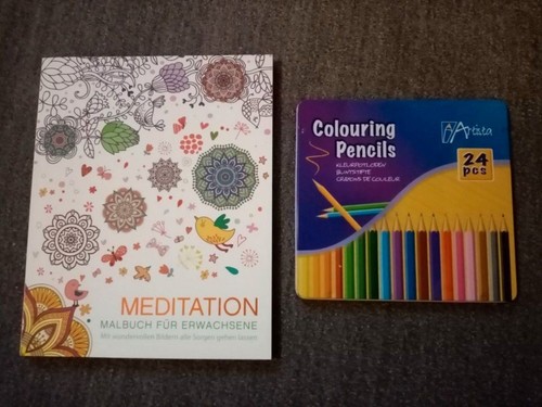 Meditation malbuch für - meditation,