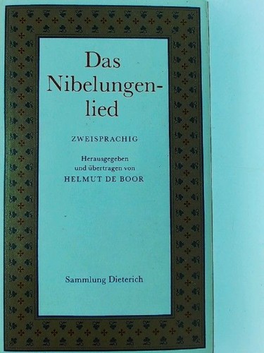 Das nibelungenlied - das,