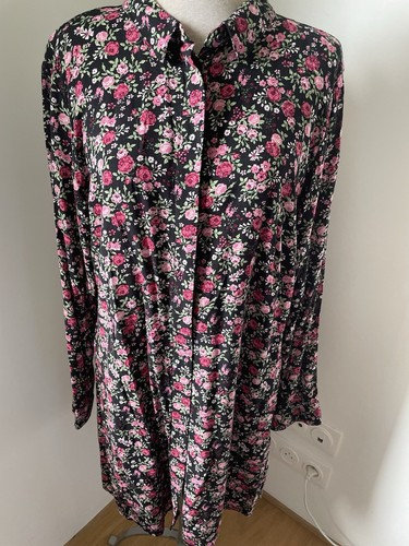 Long bluse blümchen 44 - bluse, gr.