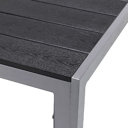 Schöner aluminium gartentisch - aluminium,