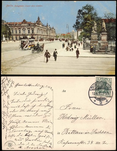 Ansichtskarte mitte berlin - ansichtskarte, mitte-berlin