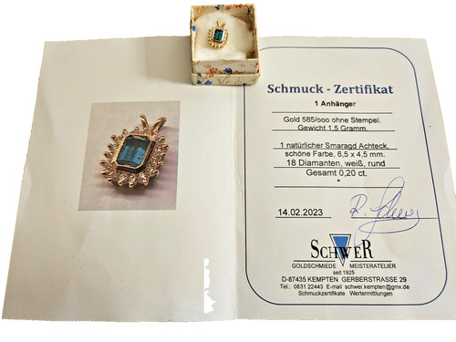 Goldener schmuck anhänger mit - goldener,
