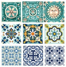 10 Aufkleber 20 x 20 cm