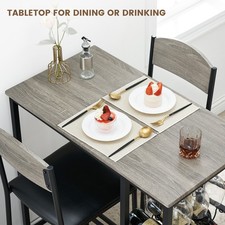 Bartisch Set 3-Teilig, Mit 2