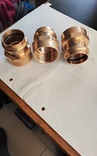  3 Stück Kupferrohr-Press-Übergang 35mm auf 1   1/4 Zoll IG