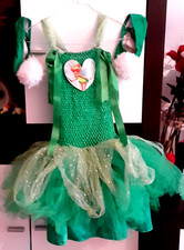 Tinkerbell Kostüm 110/116  , Fasching Kleid Tinkerbell + Schuhe