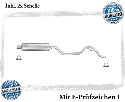 Mittelschalldämpfer opel - mittelschalldämpfer,