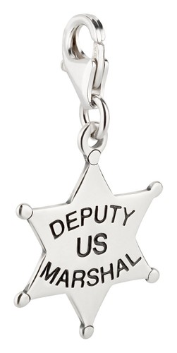 Charm anhänger us sheriff - charm, /
