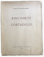 Rinconete y Cortadillo Lithographien Miguel De Cervantes Saavedra 1947 137/150