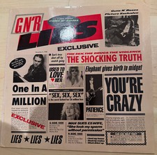 Guns N' Roses - Lies - Vinyl - 1988 - LP - Hard Rock - unzensiert - Rar!